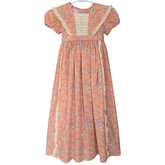 Kate Greenaway Keepsake Other - Kate Greenaway Keepsake Vintage Floral Cottagecore Maxi Dress Toddler 4T